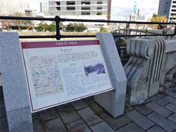 西国街道と猿猴橋